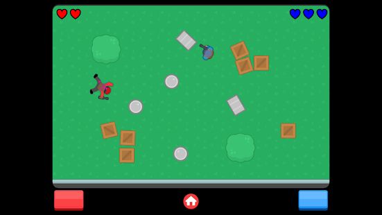 Скачать взломанную Спорт игра для двоих человек - сумо теннис футбол (Открыты уровни) версия 1.1.5 apk на Андроид