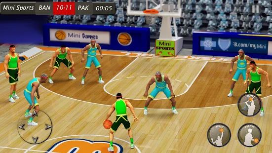 Скачать взломанную Баскетбольный удар 2019: Играть в баскетбол Данк (Бесконечные монеты) версия 1.0.3 apk на Андроид