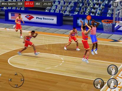 Скачать взломанную Баскетбольный удар 2019: Играть в баскетбол Данк (Бесконечные монеты) версия 1.0.3 apk на Андроид