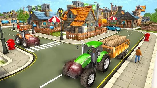 Скачать взломанную сельское хозяйство тракторное хозяйство (Много денег) версия 1.4 apk на Андроид