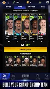 Скачать взломанную NBA NOW Mobile Basketball Game (Бесконечные монеты) версия 2.0.9 apk на Андроид