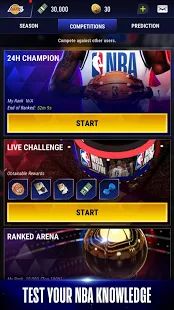 Скачать взломанную NBA NOW Mobile Basketball Game (Бесконечные монеты) версия 2.0.9 apk на Андроид
