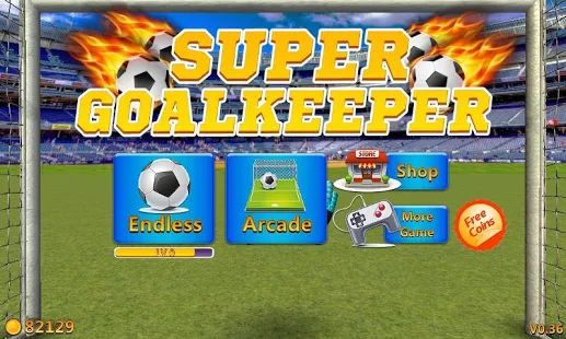 Скачать взломанную Super Goalkeeper - Soccer Game (Открыты уровни) версия Зависит от устройства apk на Андроид