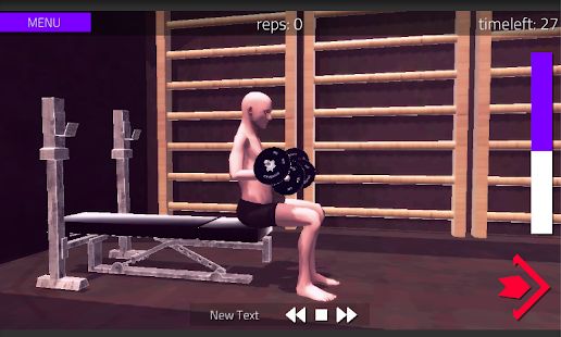Скачать взломанную GymOrDie - bodybuilding game (Много денег) версия 1.35 apk на Андроид