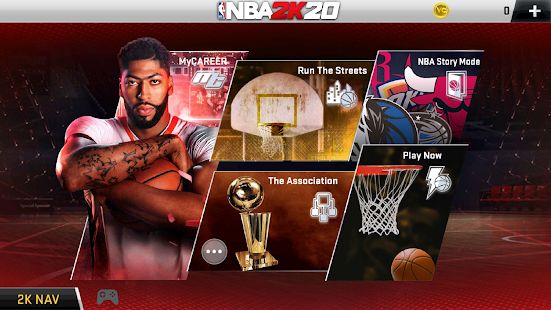 Скачать взломанную NBA 2K20 (Бесконечные монеты) версия Зависит от устройства apk на Андроид