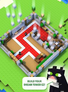 Скачать взломанную Tower Craft 3D - Idle Block Building Game (Открыты уровни) версия 1.8.7 apk на Андроид