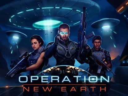 Скачать взломанную Operation: New Earth (Много денег) версия 9.18 apk на Андроид