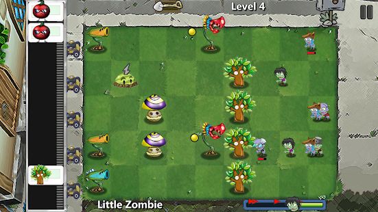 Скачать взломанную Plants Battle II (Бесконечные монеты) версия 1.4 apk на Андроид