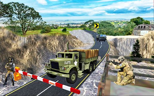 Скачать взломанную Армейский транспорт грузовик водитель военные free (Много денег) версия 1.0 apk на Андроид