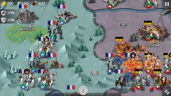 Скачать взломанную European War 4: Napoleon (Бесконечные монеты) версия 1.4.28 apk на Андроид