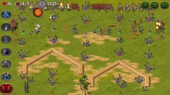 Скачать взломанную 1812. Napoleon Wars TD Tower Defense strategy game (Много денег) версия 1.5.0 apk на Андроид