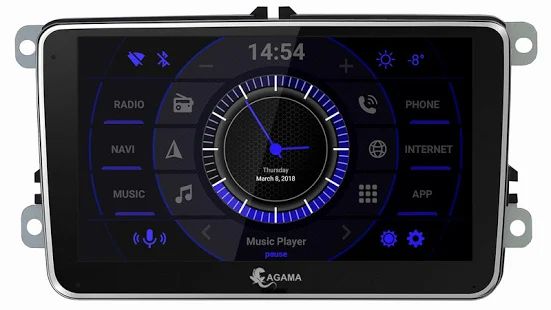 Скачать AGAMA Car Launcher (Полная) версия 2.6.0 apk на Андроид