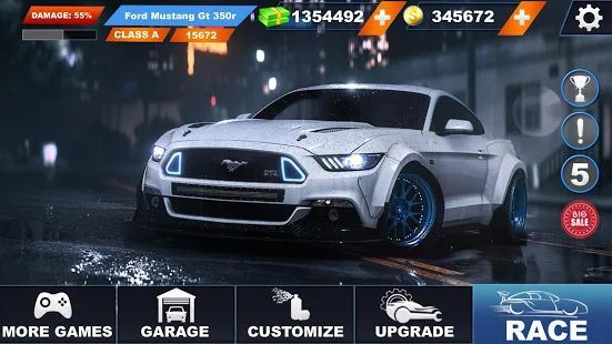 Скачать Mustang GT 350r: экстремальный городской трюк (Полный доступ) версия 1.3 apk на Андроид
