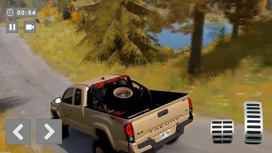 Скачать Offroad Pickup Truck Driving Simulator (Встроенный кеш) версия Зависит от устройства apk на Андроид
