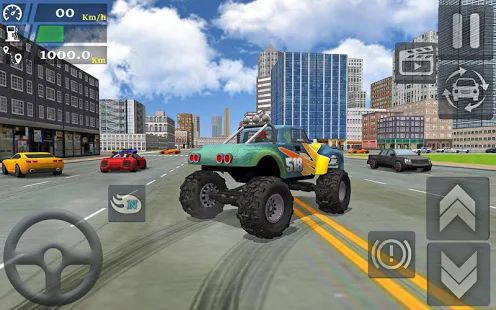 Скачать Monster Truck Stunts Driving Simulator (Без Рекламы) версия 0.8 apk на Андроид