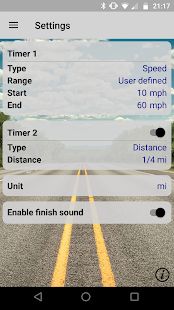 Скачать GPS Race Timer (Без Рекламы) версия 1.61 apk на Андроид