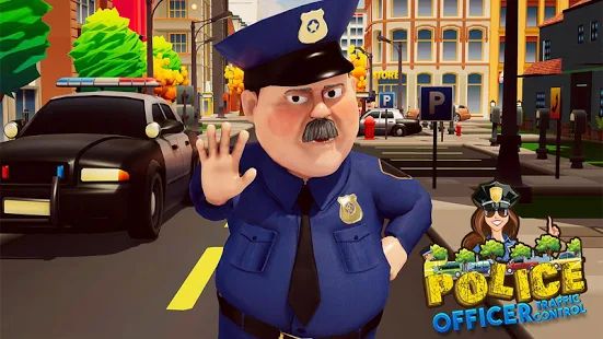 Скачать трафик полиция офицер имитатор полиция машина игры (Разблокированная) версия 1.0 apk на Андроид