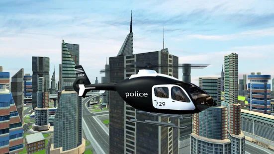 Скачать Police Heli Prisoner Transport: Симулятор полетов (Все открыто) версия 1.0.8 apk на Андроид