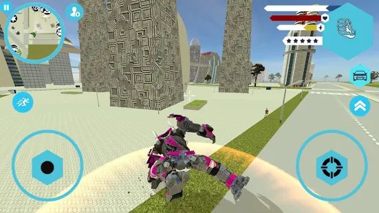 Скачать Super Robot Fire Truck Transform: Robot Games (Разблокированная) версия 1.0 apk на Андроид