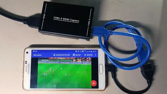 Скачать USB Camera - Connect EasyCap or USB WebCam (Все открыто) версия Зависит от устройства apk на Андроид