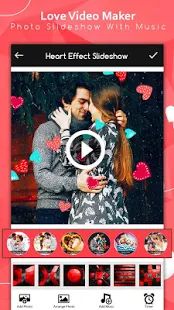 Скачать Love Video Maker : Photo Slideshow With Music (Полный доступ) версия 1.9 apk на Андроид