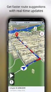 Скачать Бесплатные GPS Оффлайн Карты, Живая Навигация (Полный доступ) версия 1.86 apk на Андроид