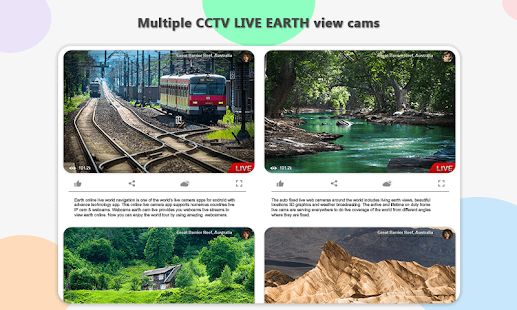 Скачать Earth Online Live World Public Cameras-QR/Bar Code (Полный доступ) версия 1.22 apk на Андроид