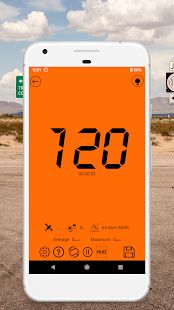 Скачать GPS спидометр: одометр и счетчик пути (Разблокированная) версия 1.1.7 apk на Андроид