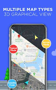 Скачать Карты проезда и GPS-навигация (Разблокированная) версия 1.0.6.0 apk на Андроид