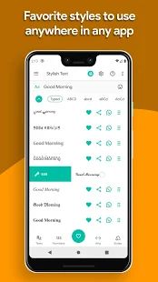 Скачать Stylish Text - Keyboard, Fonts, Symbols & Emoji (Полный доступ) версия 2.4.0 apk на Андроид