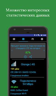 Скачать Покрытие - проверка сигналов сети и Wi-Fi сети (Разблокированная) версия 1.113 apk на Андроид