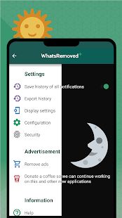 Скачать WhatsRemoved+ (Все открыто) версия 6.0.9 apk на Андроид