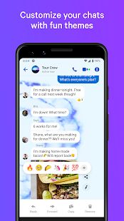 Скачать Messenger — бесплатные видеосвязь и сообщения (Все открыто) версия Зависит от устройства apk на Андроид