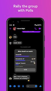 Скачать Messenger — бесплатные видеосвязь и сообщения (Все открыто) версия Зависит от устройства apk на Андроид