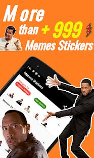 Скачать Memes наклейки - WAStickerApps (Все открыто) версия Зависит от устройства apk на Андроид