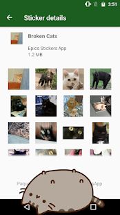 Скачать WAstickerApps коты и котята Наклейки (Все открыто) версия 1.8 apk на Андроид