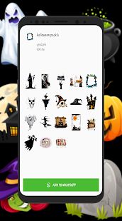 Скачать Halloween Stickers 2020 WAStickerApps (Разблокированная) версия 1.0 apk на Андроид
