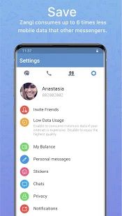 Скачать Zangi Private Messenger (Без Рекламы) версия 5.0.7 apk на Андроид