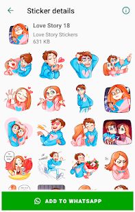 Скачать Love Story Stickers for WhatsApp ❤️ WAStickerApps (Без Рекламы) версия 1.0 apk на Андроид