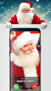 Скачать Санта-Клаус видео звонок (розыгрыш) (Неограниченные функции) версия 2.0 apk на Андроид