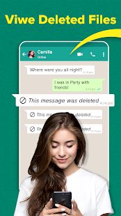 Скачать What Recover Deleted Messages & Media for whatsapp (Без кеша) версия 2.6 apk на Андроид