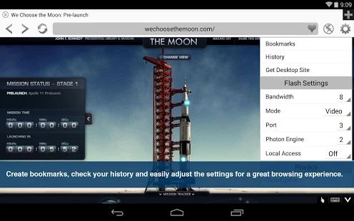 Скачать Photon флэш-плеер и браузер (Все открыто) версия 5.9 apk на Андроид