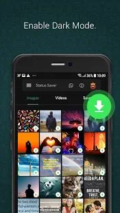 Скачать Загрузчик статуса WhatsApp: заставка статуса видео (Полная) версия 0.0.6 apk на Андроид