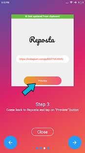 Скачать Reposta - Repost for Instagram (Разблокированная) версия 2.5 apk на Андроид