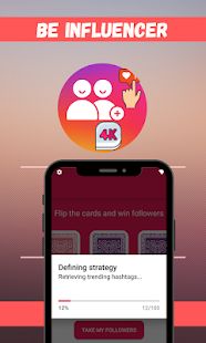 Скачать 4K Followers -- followers& Likes for Instagram (Встроенный кеш) версия 1.0 apk на Андроид
