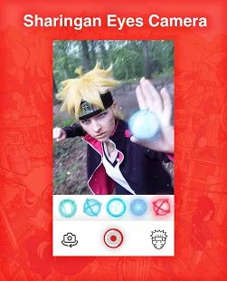 Скачать Sharingan Eyes Camera - Anime Photo Editor (Встроенный кеш) версия 25 apk на Андроид