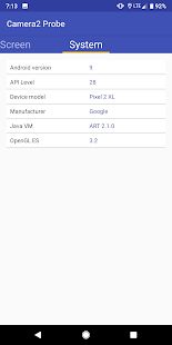 Скачать Camera2 API Probe (Неограниченные функции) версия 0.9.20 apk на Андроид