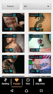 Скачать Tattoo my Photo 2.0 (Разблокированная) версия 3.1.4 apk на Андроид