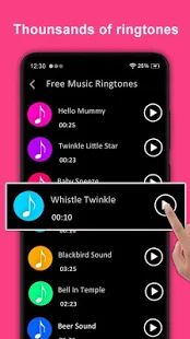 Скачать Бесплатные музыкальные мелодии (Неограниченные функции) версия 1.15 apk на Андроид