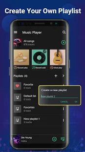 Скачать Музыкальный плеер - Аудио плеер и HD Видео плеер (Полная) версия 1.2.3 apk на Андроид